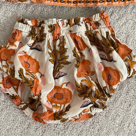 Pink Chicken Baby Piper 2-Piece Set - Sunset Block Print - Picture 9 of 10